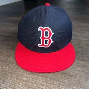 Boston Red Sox fitted hat Sz 7 3/8